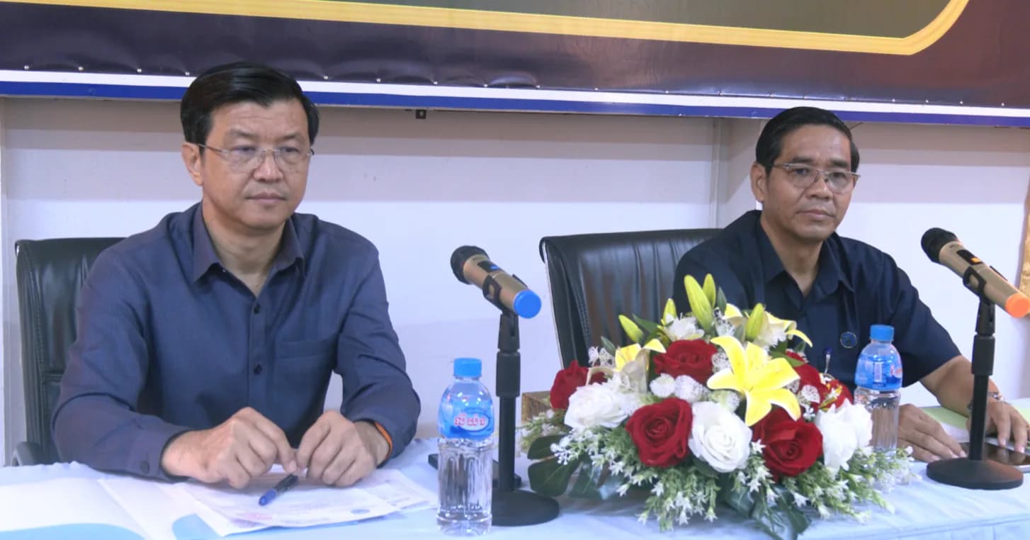 លេខាធិការដ្ឋានរៀបចំការបោះឆ្នោត ខេត្តបាត់ដំបង បានរៀបចំកិច្ចប្រជុំប្រចាំសប្តាហ៍ លើកទី២  ស្តីពីការពិនិត្យបញ្ជីឈ្មោះ និងការចុះឈ្មោះបោះឆ្នោតឆ្នាំ២០២៦