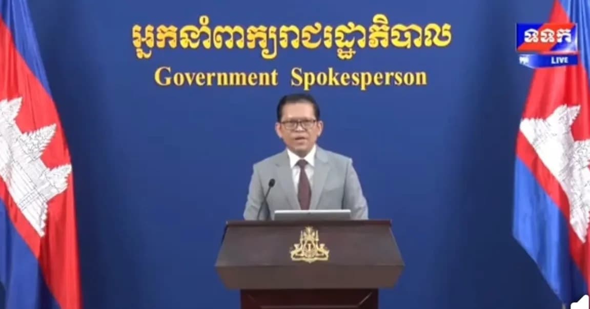 បច្ចុប្បន្នភាពស្តីពី « ការវិវត្តស្ថានភាពព្រំដែនកម្ពុជា-ថៃ និងព្រឹត្តិការណ៍ថ្មីៗដែលកើតឡើង » នៅទីស្តីការគណៈរដ្ឋមន្ត្រី ថ្ងៃទី១០ ខែសីហា ឆ្នាំ២០២៦