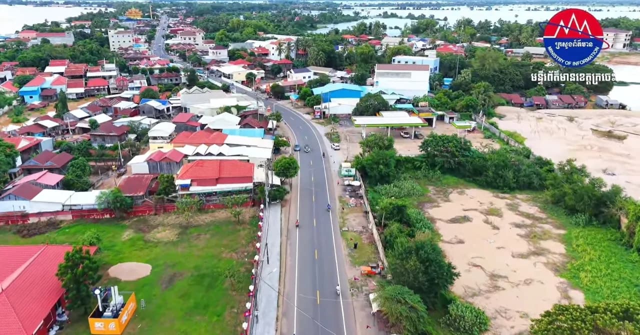 ចំណាប់អារម្មណ៍របស់ អាជីវករលក់ដូរ ក្នុងឃុំសំបុក ស្រុកចិត្របុរី ខេត្តក្រចេះ សម្តែងភាពសប្បាយរីករាយ បន្ទាប់ពីបានទទួលសមិទ្ធផលផ្លូវថ្មីរបស់រាជរដ្ឋាភិបាល