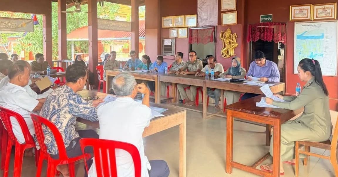 ក្រុមប្រឹក្សាឃុំខ្សាច់អណ្តែត រៀបចំកិច្ចប្រជុំផ្សព្វផ្សាយស្តីពីការងារស្រង់ស្ថិតិប្រជាពលរដ្ឋប៉ាន់ស្មាន សម្រាប់បម្រើឱ្យការពិនិត្យបញ្ជីឈ្មោះ និងការចុះឈ្មោះបោះឆ្នោតឆ្នាំ២០២៦