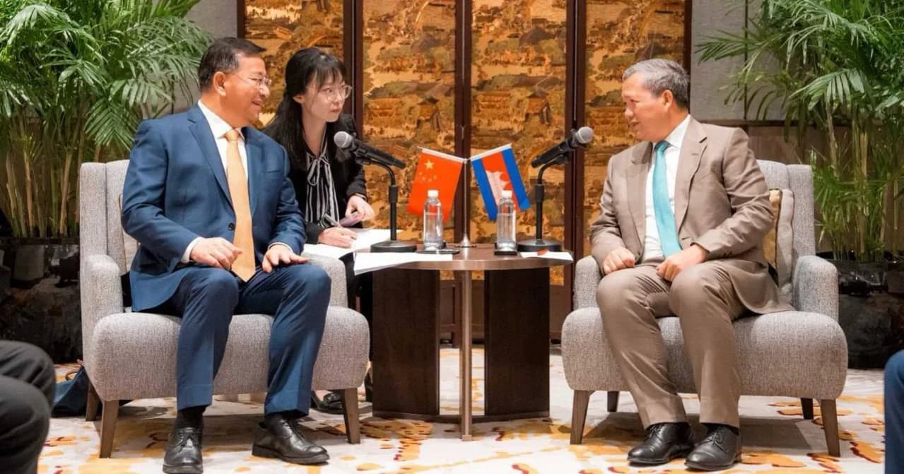 សម្តេចធិបតី ហ៊ុន ម៉ាណែត អនុញ្ញាតឱ្យលោក Dai Hegen ប្រធានក្រុមប្រឹក្សាភិបាលនៃ ក្រុមហ៊ុន China Railway Construction Corporation (CRCC) ចូលជួបសម្តែងការគួរសម និងពិភាក្សាការងារ